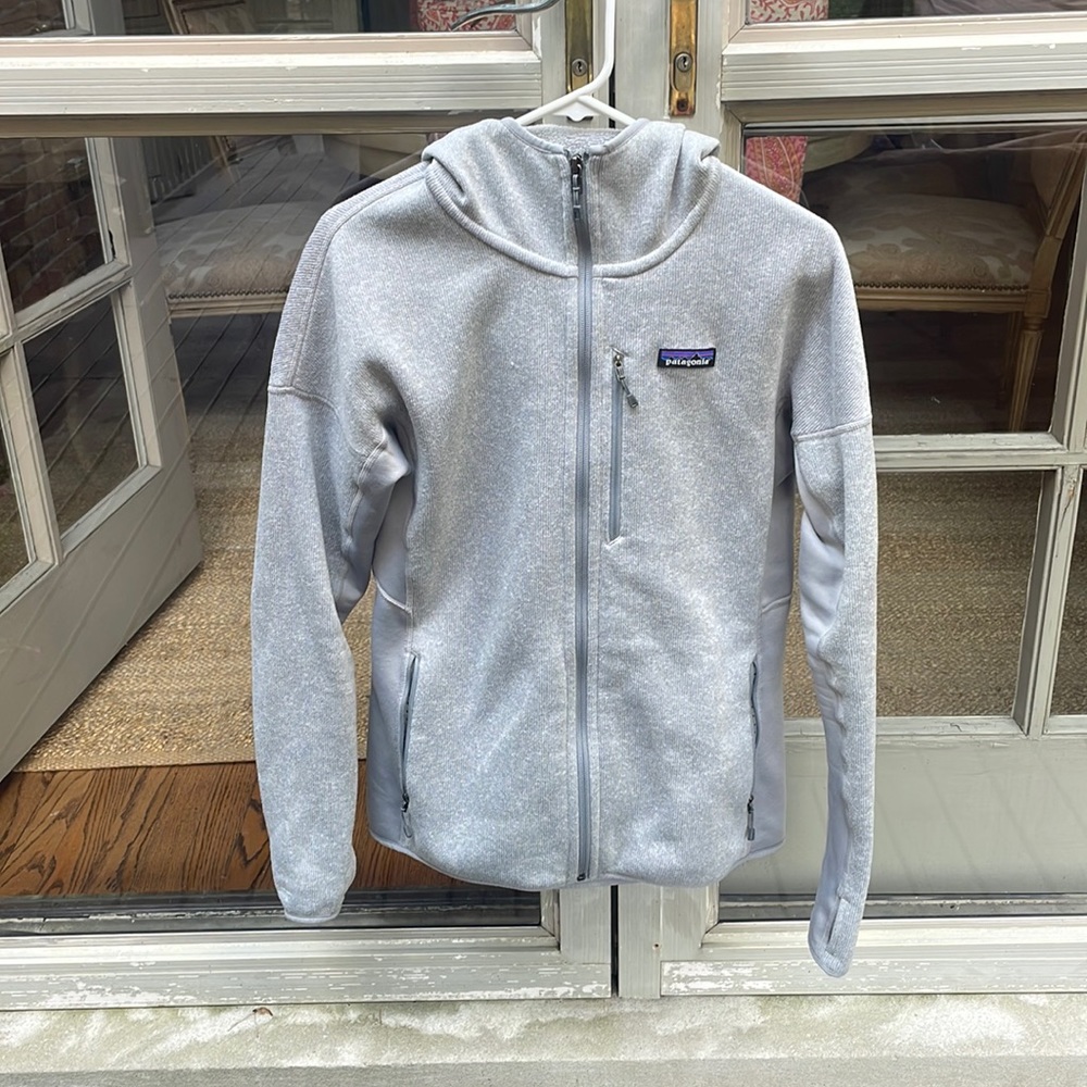 Patagonia Hooded Better Sweater zip up - active side panels - L